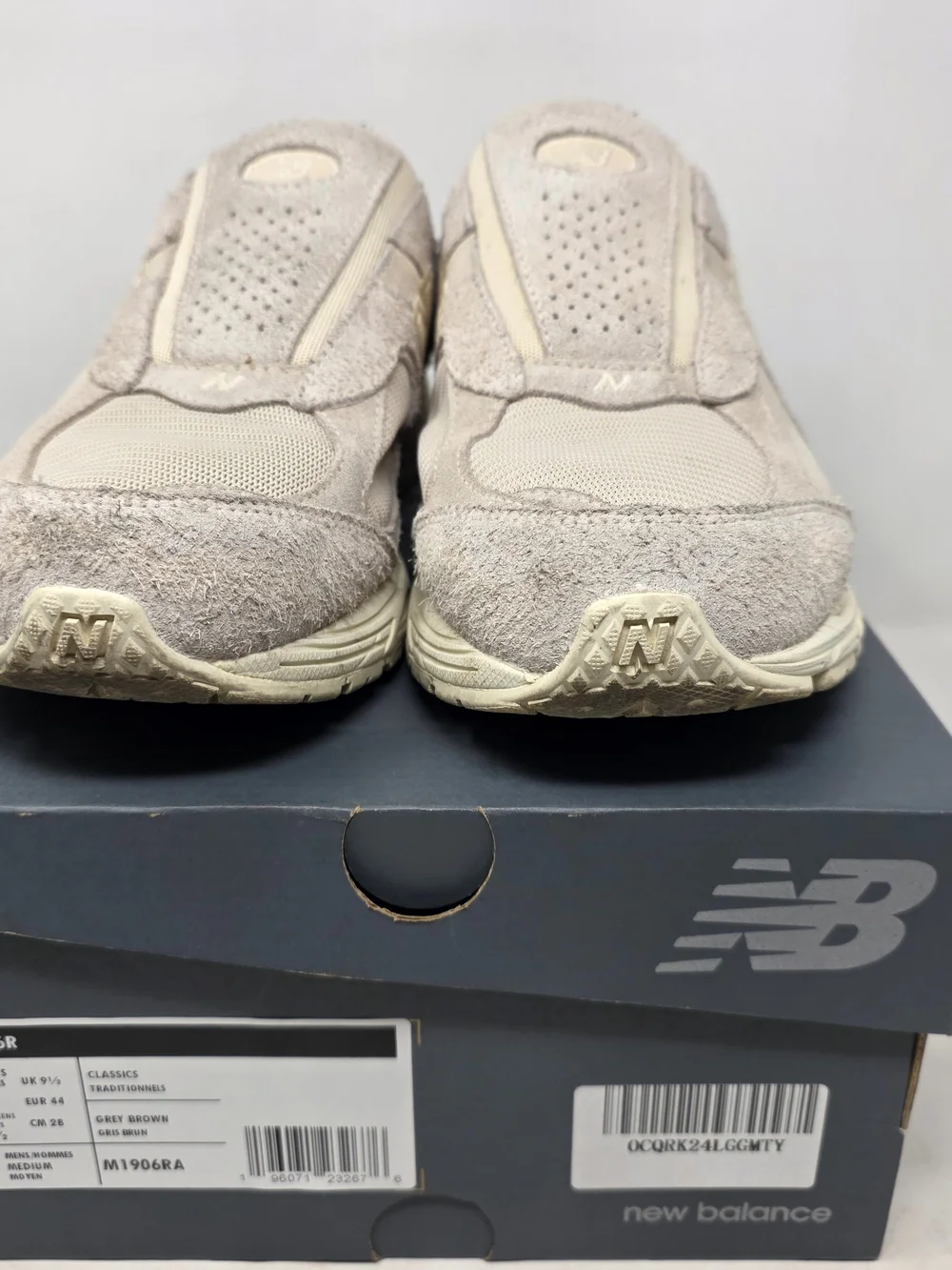 New Balance 2002R Mule Slip On Calm Taupe Men’s 10 M2002RMG 2022 Replacement Box